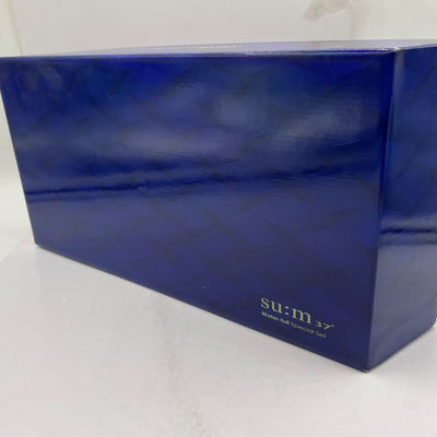 Holographic Cosmetic Box Packaging Gold Stamping Blister Card Packaging