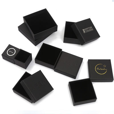 Matt Lamination Jewelry Packaging Box Paper Necklace Bracelet Ring Earring