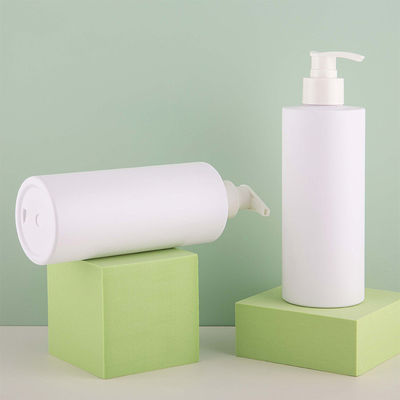Personal Skin Care Packaging PET Collar Empty Amber White 500ml 1000ml Shampoo Shower Gel Lotion Pump Bottles for Hair