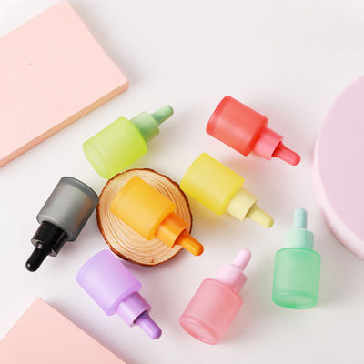 15ml 20ml 30ml 50ml 60ml Blue Orange Pink Purple Yellow Green Essential Oil Glass Dropper Bottle With Logo for Face Cream