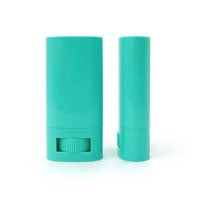 Industrial Cosmetic Oval Lotion Bar Stick Refillable Plastic Purple Lipbalm Tube Twist up Deodorant Container 5g 15g 20g